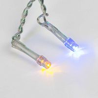 Гирлянда светодиодный Дождь 2,5x2 м, свечение с динамикой, прозрачный провод, 230 В, диоды мультиколор | код 235-059 | Neon-Night