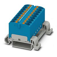 Распределительный блок PTFIX 18X4-NS35A BU | код 3273704 | PHOENIX CONTACT