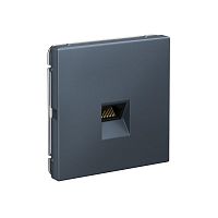 ARTGALLERY РОЗЕТКА компьютерная RJ45, кат. 5е, механизм, ГРИФЕЛЬ | код GAL000783 | Systeme Electric