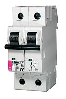 Автоматический выключатель ETIMAT 10 DC 2p C 2A (6 kA) | код 002138708 | ETI