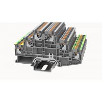 DS1.5-3L-L/L/PE-01P-11-00Z(H), Клемма PUSH-IN, 1.5мм.кв, 3ур, L/L/PE, шт | код 11040000220 | DEGSON