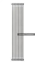 Радиатор трубчатый настенный двухрядный 1792/62/4 боковое подключение с комплектом кронштейнов стальной глянцевый | код 2180_04_0325_1270_CVD1BH | Zehnder