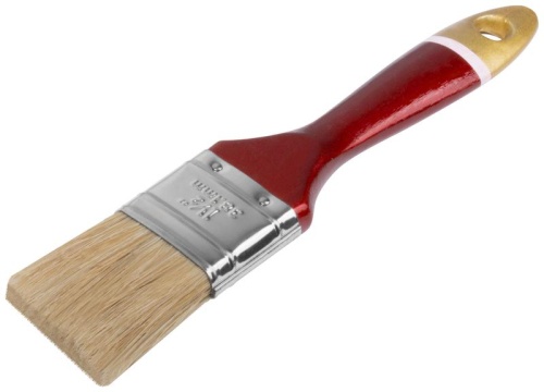 Кисть флейцевая "Классик" натуральная светлая щетина деревянная ручка 1. 5дюйм (38мм) FIT 01094 фото 2 Кисть флейцевая "Классик" натуральная светлая щетина деревянная ручка 1. 5дюйм (38мм) FIT 01094 фото 2