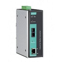 Конвертер IMC-P101-S-SC-T Industrial PoE Media Converter, single mode, SC connector, t:-40/+75 | код 00-06033286 | MOXA