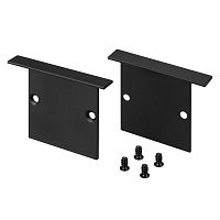 Заглушка SL-LINIA49S-F BLACK (металл) | код 39390 | Arlight