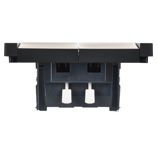 FORTE&PIANO Выключ. жалюзи 10А FP111 чер. IEK | код FP-V15-0-10-1-K02 | IEK фото 2