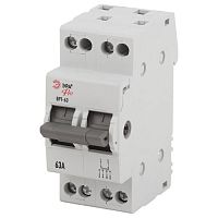 Выключатель-разъединитель трехпозиционный ВРТ-63 PRO VRT63-2-63 2Р 63А | код Б0061673 | ЭРА