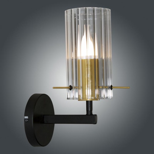 Светильник Эсми 511 черн.зол. (Плафон 0015) НББ 01-60-180 Е27 настенный | код 1005405251 | Элетех фото 4 Светильник Эсми 511 черн.зол. (Плафон 0015) НББ 01-60-180 Е27 настенный | код 1005405251 | Элетех фото 4