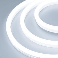 Лента светодиодная герметичная WAVE-SIDE-A120-12x25mm 230V White6000 (12 W/m, IP67, 50m, wire x2) (ARL, Грибовидная форма) | код 51935 | Arlight