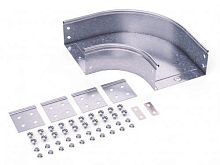 Угол для лотка горизонтальный 90град. 50х50 CPO 90 в комплекте с крепеж. элементами гор. оцинк. | код 36000KHDZ | DKC