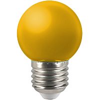 Лампа светодиодная GLDEN-G45PB-5-230-E27 YELLOW | код 661496 | GENERAL