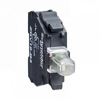 КОНТАКТ. БЛОК СО светодиод., ЗЕЛЕН., 24В | код. ZBV18B3 | Schneider Electric