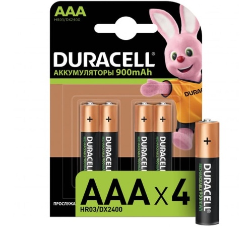 Аккум. HR03-4BL 850mAh/900mAh предзаряженный (4/40/15000) | код Б0014861 | Duracell