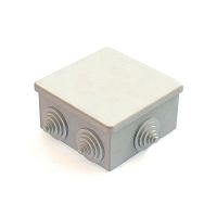 Коробка распаячная для наружного монтажа, 6 гермовводов, 85х85х40мм, IP44 (CHINT) | код 8820013 | CHINT