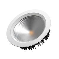 Светильник светодиодный LTD-220WH-FROST-30W Day White 110deg IP44 металл | код 21498 | Arlight