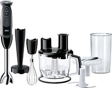 Блендер погружной Braun MQ5277BK 1000Вт черный | код 1864801 | Braun