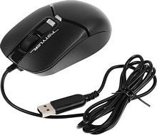 Мышь A4Tech Fstyler FM12S черный оптическая (1200dpi) silent USB (3but) | код 1431325 | A4TECH