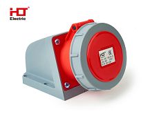 Розетка наружной установки 1242 32А 3Р+РЕ 380В-415B IP67 HLT | код 083-04-12| HLT