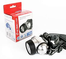 Фонарь налобный LED 5353 (19LED 4 режима; 3хR03 метал.) Ultraflash 10262