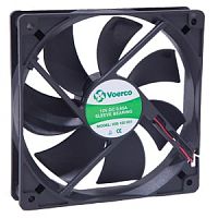 Вентилятор 120х120х38мм, 2500 м3/ч, 12В DC, втулка | код V05 120 005 | CETINKAYA PANO