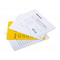 808 703, KCIPA-W 6X15, Маркировка для электрощитов и компонентов, Жесткий самоклеющийся ПВХ, 6Х15, Белый, Размер карты 116x165 мм | код 0.0.0.8.08703 | KLEMSAN