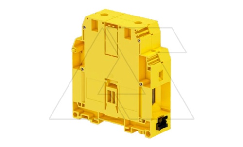 Клемма ZS240-YL/36 винтовой зажим, 415А, 1000В, желтый | код 53606000 | Entrelec