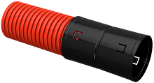 ELASTA Труба гофр. двустенная жесткая ПНД d=110мм (5,7м) IEK | код ET-TG13-212-110-D57-K04 | IEK