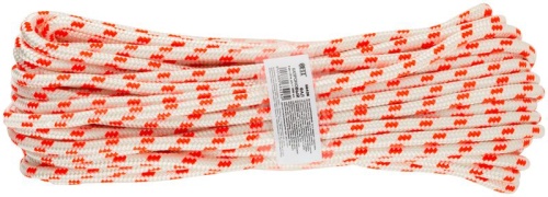 Фал капроновый плетеный 16-ти прядный с сердечником 8ммх20м р/н=880кгс FIT 68428 фото 3 Фал капроновый плетеный 16-ти прядный с сердечником 8ммх20м р/н=880кгс FIT 68428 фото 3