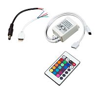 LED RGB контроллер инфракрасный (IR) 12 V/6 A инфракрасный (IR) LAMPER | код 143-101-3 | LAMPER