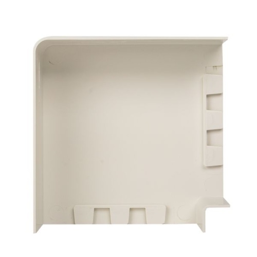 Поворот 90 гр, (100х40) (2 шт) белый-Plast | код abw-100-40x2 | EKF фото 5