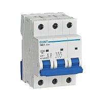 Автоматический выключатель NB1-63H 3P 40A 10кА х-ка D (CHINT) | код 179889 | CHINT