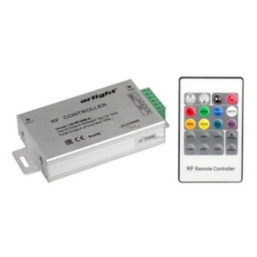 Контроллер LN-RF20B-H (12-24V,180-360W, ПДУ 20кн) (ARL, IP20 Металл, 1 год) | код 16499 | Arlight
