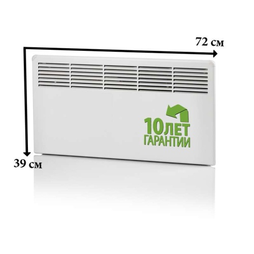 Конвектор 750W с механическим термостатом IP21 389мм | код EPHBM07PR | ENSTO