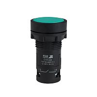 Кнопка с фиксацией OptiSignal Compact D22 C7-PH-320 зеленая 2НО XB7NH33 | код 362080 | КЭАЗ