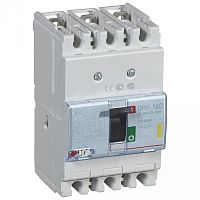 Авт.выкл. силовой DPX 160 3P 125А 16kA 4 | код. 420006 | Legrand 