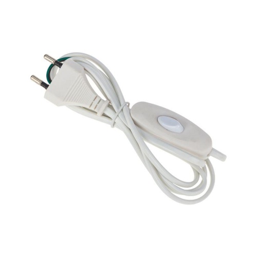 Шнур сетевой 1.8м с выключателем без розетки бел. блист. Rexant 06-3251 Шнур сетевой 1.8м с выключателем без розетки бел. блист. Rexant 06-3251