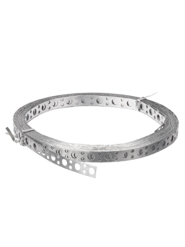 Лента монтажная перфорированная прямая 12x0,55 мм (10 м) TDM | код SQ2907-0702 | TDM