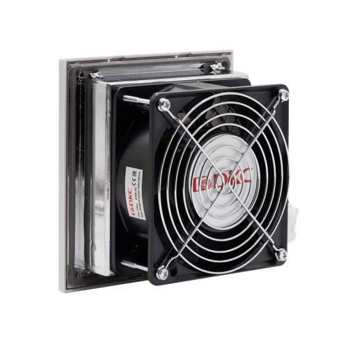Вентилятор с фильтром ЭМС 100 м3/ч, 230В AC, 152х152 мм, IP54 | код R5MCV15230 | DKC фото 2