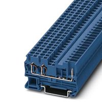 Проходные клеммы ST 2,5-TWIN/ 1P BU | код 3042104 | PHOENIX CONTACT