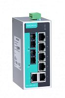 Коммутатор EDS-208A-SS-SC 8 port switch, 6 x 10/100 TX, 2 x 100 FX (singlemode), dual power | код 00-06022383 | MOXA