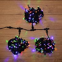 Гирлянда LED ClipLight 24V, 3 нити по 20 м, свечение с динамикой, цвет диодов Мульти | код 323-309 | NEON-NIGHT