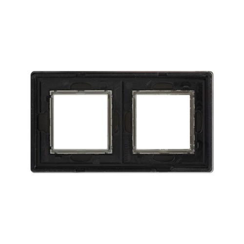 Рамка из алюминия, ''Avanti'', черная, 4 модуля | код. 4402834 | DKC фото 3