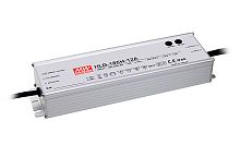 Источник питания AC-DC, 155Вт, IP65, вход 90…305В AC, 47…63Гц/127…431В DC, ККМ, выход 12В/13А, рег. выхода 10.8…13.5В/6.5…13A, изоляция 3750В AC, в кожухе 228х68х39мм, -40…+70С | код HLG-185H-12A | MeanWell