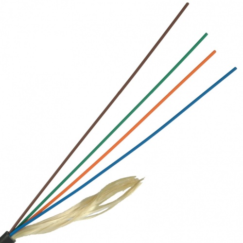 ВО кабель универсальный, Distribution, нг(А)-HF, 8 волокон, OM2, черный | код LAN-OFC-DU8-M2-HF | LANMASTER
