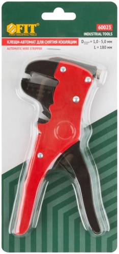 Клещи-автомат для зачистки изоляции, диаметр проводов 1.0-5.0 мм | код 60023 | FIT фото 3