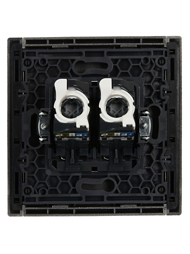 FORTE&PIANO Роз. комп. 2-ая RJ45 кат.5E FP533 ст. IEK | код FP-K20-1-K46 | IEK фото 4