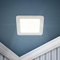 Светильник светодиодный LED 2-16-4K 16Вт 4000К встраив. квадратный ЭРА | код Б0058404 | Эра