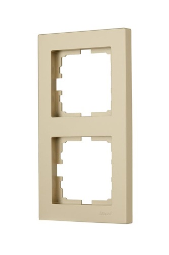 VESNA Рамка 2-ая вертикальная б/вст золото | код 742-3600-152 | LEZARD фото 2