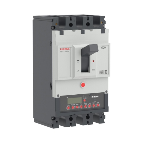 Авт. выкл. YON pro MNX630M 3P 630A 100kA при AC415V расц. ETA | код MNX630M3PETA0630 | DKC