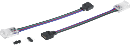 Коннектор для гибкого соединения RGB СД ленты 80 404 NLSC-RGB10mm-PCRGB-W-PC-IP20 (уп.5шт) NAVIGATOR 80404